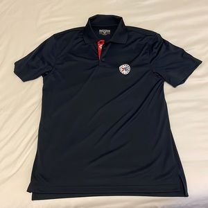 Beautiful 76ers Men’s DriFit Polo/Golf Shirt Dark Navy Medium